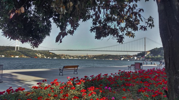 Вид на Босфор в Стамбуле
