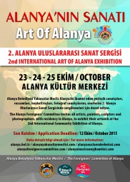 23 октября в Алании открывается 2-я Международная художественная выставка