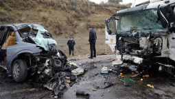 В аварии на трассе Анталия-Ыспарта погибли жители Аланьи