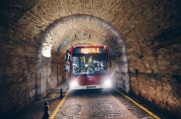 В тоннеле Beylerbeyi Sarayı Tüneli запустили автобусный маршрут